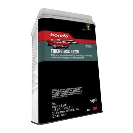 Dynatron Bondo Fiberglass Resin, 401, Pint Pint 7010328018